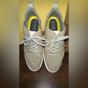 Cole Haan Olive Lace-Up Sneakers - US11 - Lace-it-once Slip-on Design